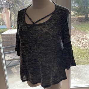 Adorable blouse with bell sleeves!